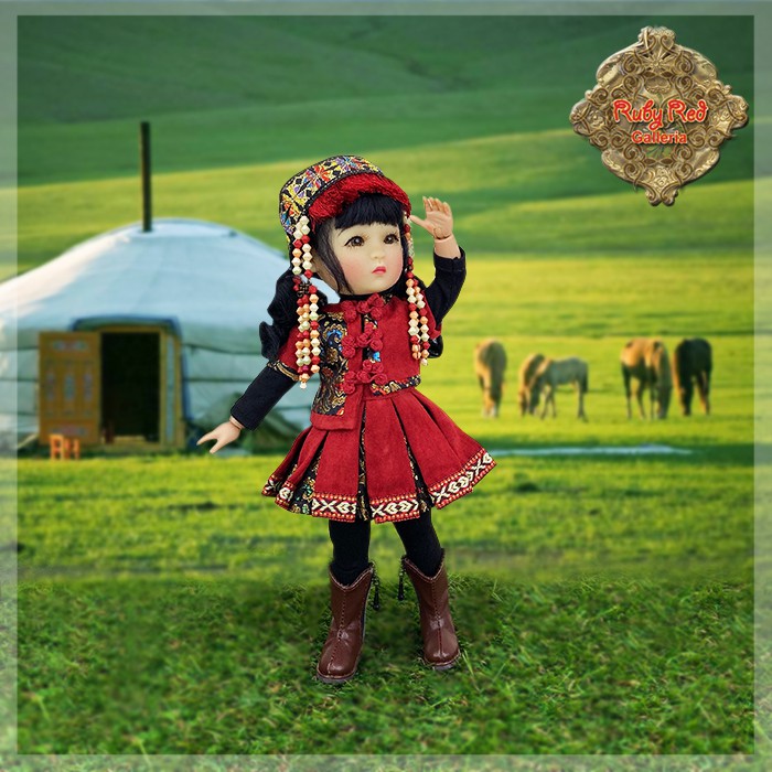 8" Four Kindergartner - Erdenechimeg (Mongolia) - FA0027A