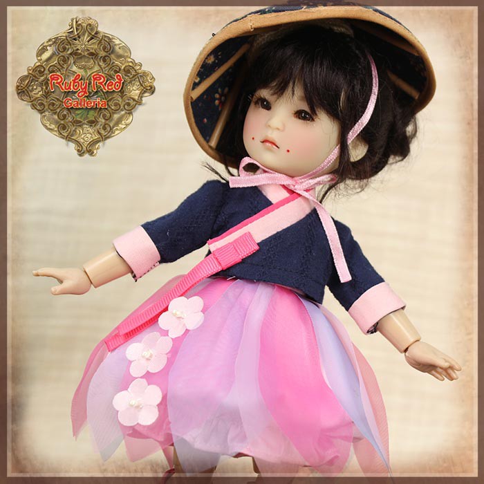 8" Four Kindergartners Bomi : Gratefulness (Korea) -FA0026A