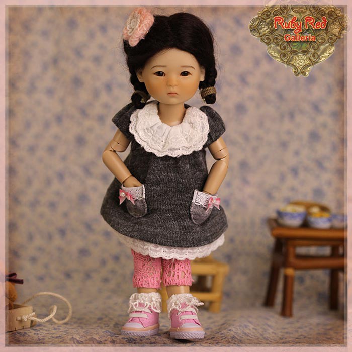 8" Ten Ping Spring outfit - Knitted Dress Style (HC0011A)