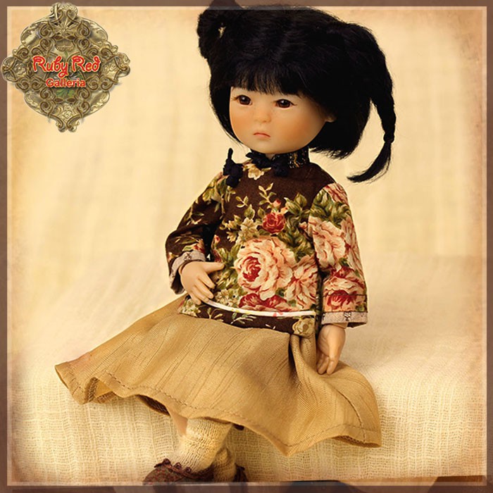 8" Ten Ping 2 Pieces Chinese Cheongsam (HC0013A)