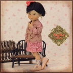 8" Ten Ping Floral Embroidery Outfit (HC0024A)