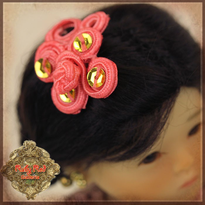 8" Ten Ping Floral Embroidery Outfit (HC0024A)