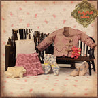 8" Ten Ping Floral Embroidery Outfit (HC0024A)