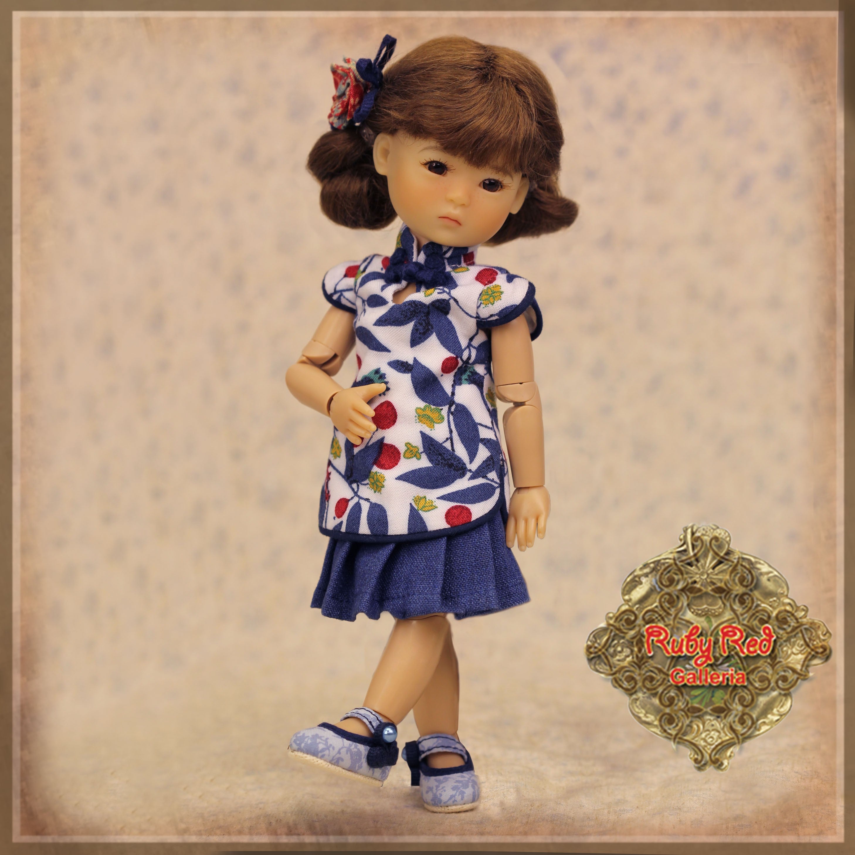 8" Ten Ping Summer Outfit - Skirt Style (HC0039A)