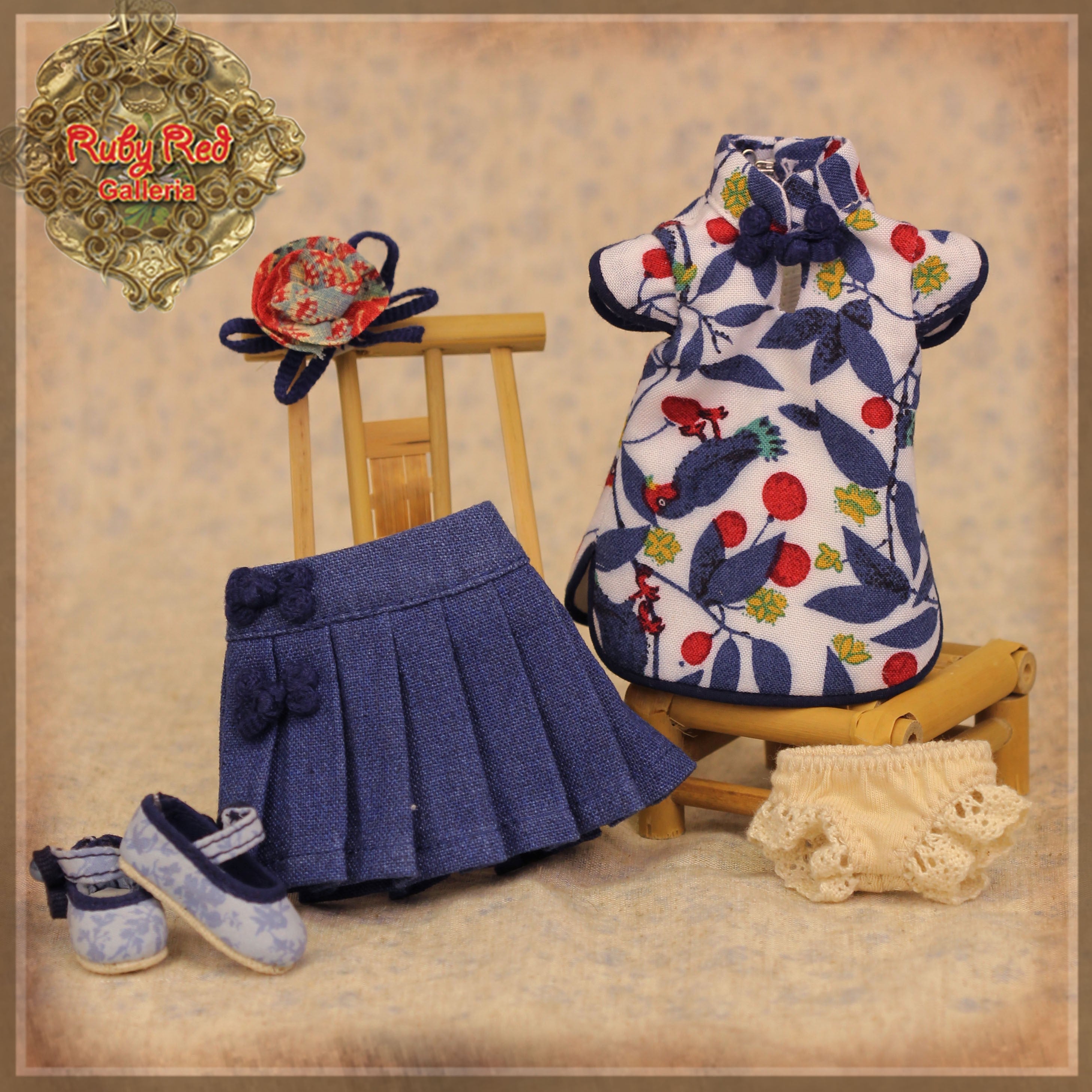 8" Ten Ping Summer Outfit - Skirt Style (HC0039A)