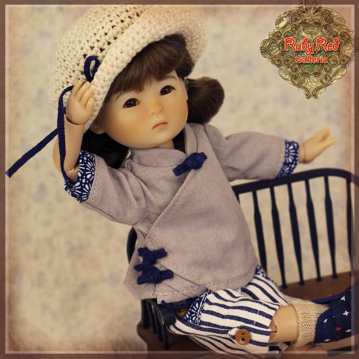 8" Ten Ping Outfit - Pants Style (HC0041A)