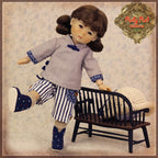 8" Ten Ping Outfit - Pants Style (HC0041A)