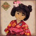 8" Ten Ping Printed Dress Outfit (HC0042A)