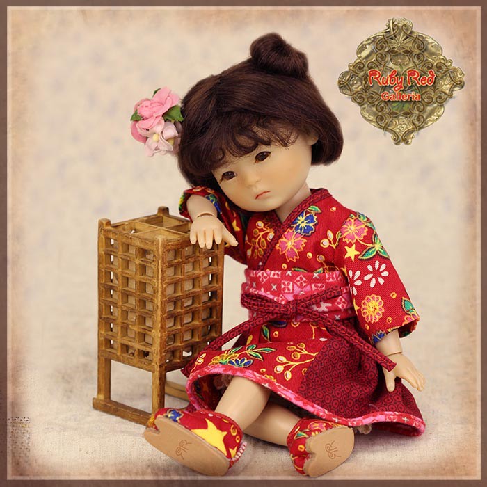 8" Ten Ping Printed Dress Outfit (HC0042A)