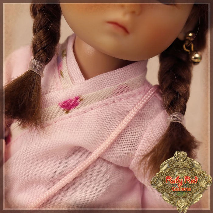 8" Ten Ping Red and Pink Twins Outfit (HC0047A)