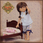 8" Ten Ping Sleepwear Twins Outfit (HC0049A)