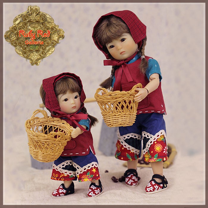 8" Ten Ping Twins Work Cloth (HC0054A)