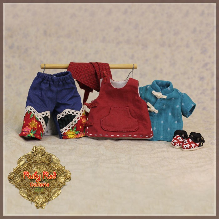 8" Ten Ping Twins Work Cloth (HC0054A)