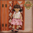 8" Ten Ping Floral Outfit (HC0057A)