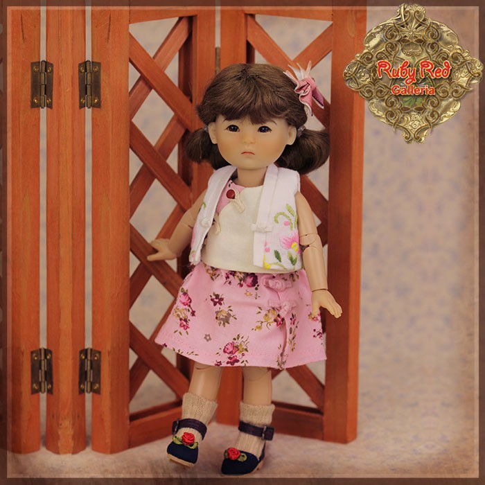 8" Ten Ping Floral Outfit (HC0057A)