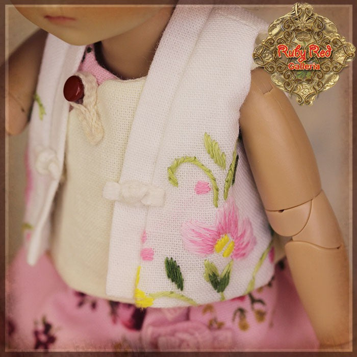 8" Ten Ping Floral Outfit (HC0057A)