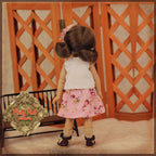 8" Ten Ping Floral Outfit (HC0057A)