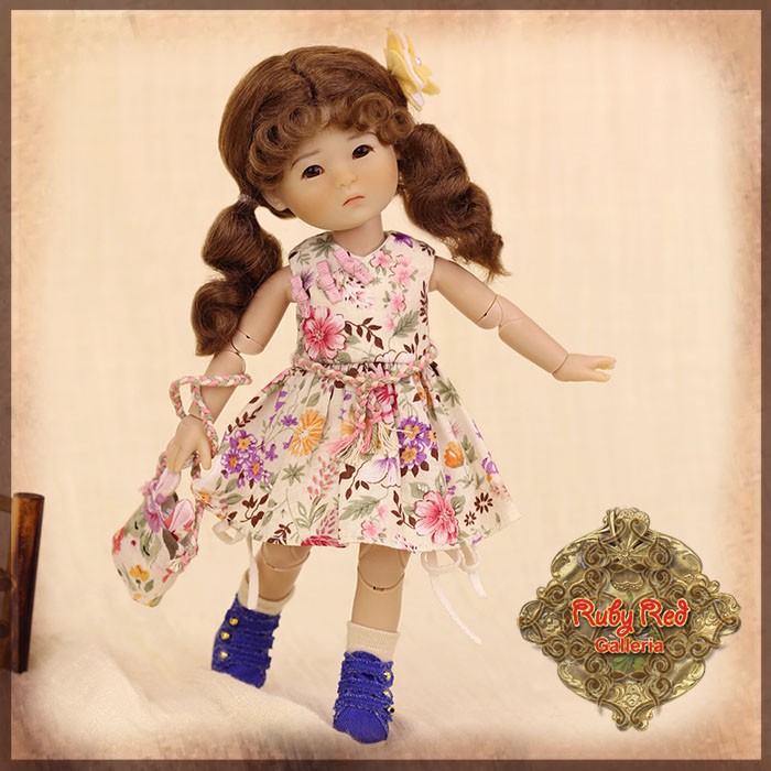 8" Ten Ping Floral Dress (HC0059A)