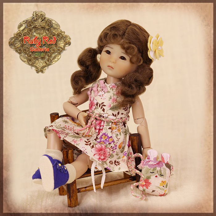 8" Ten Ping Floral Dress (HC0059A)