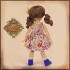 8" Ten Ping Floral Dress (HC0059A)