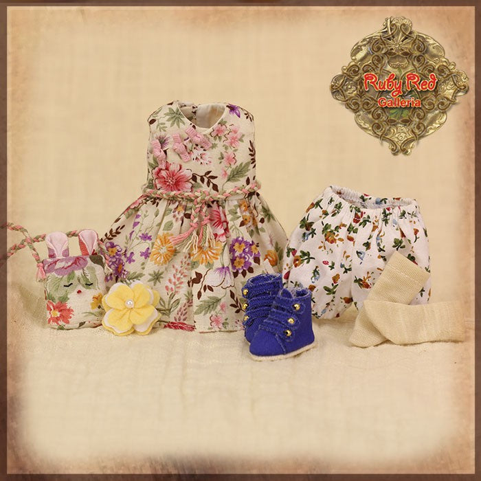 8" Ten Ping Floral Dress (HC0059A)