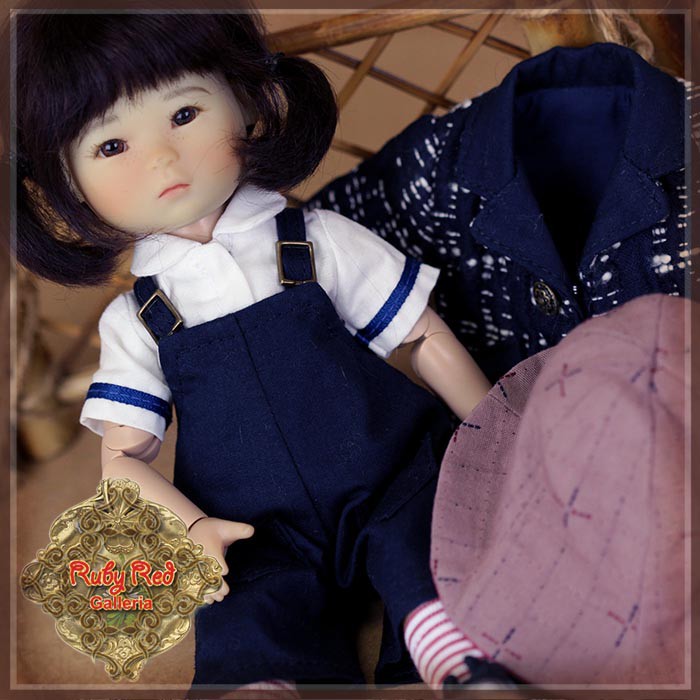 8" Ten Ping Twins Picnic Outfit (HC0064A)