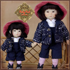 8" Ten Ping Twins Picnic Outfit (HC0064A)