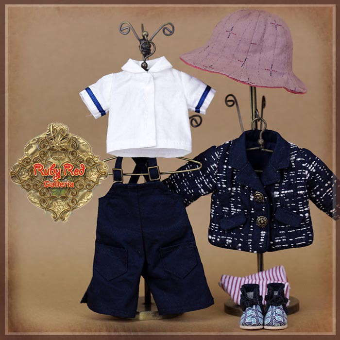 8" Ten Ping Twins Picnic Outfit (HC0064A)