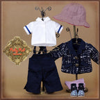 8" Ten Ping Twins Picnic Outfit (HC0064A)