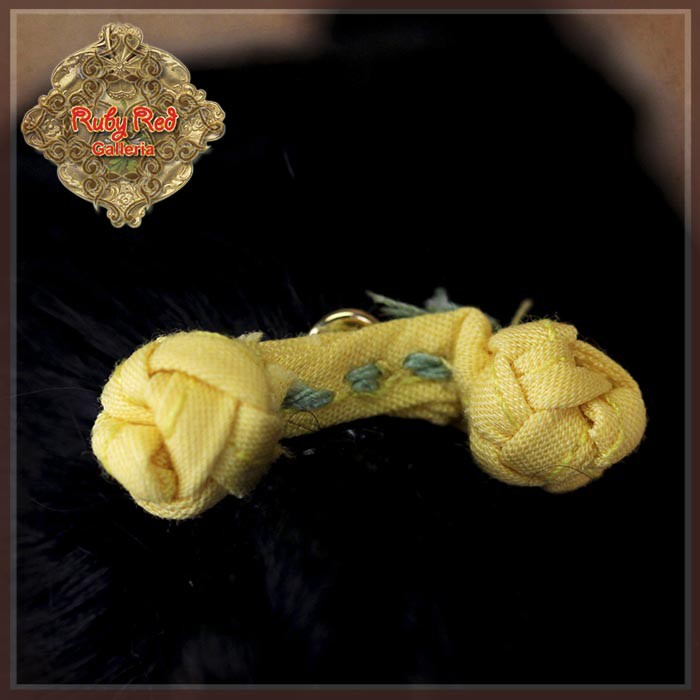 8" Teng Ping Yellow Embroidered Outfit (HC0069A)