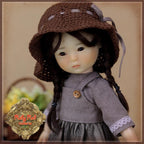 8" Teng Ping Twin Grey Dress outfit (HC0075A)
