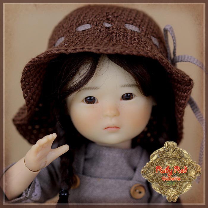 8" Teng Ping Twin Grey Dress outfit (HC0075A)