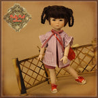 8" Ten Ping Striped Outfit (HC0082A)