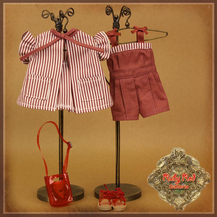 8" Ten Ping Striped Outfit (HC0082A)