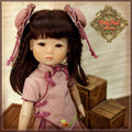 8" Ten Ping Plum Red Outfit (HC0087A)