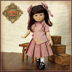 8" Ten Ping Plum Red Outfit (HC0087A)