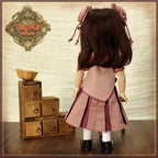 8" Ten Ping Plum Red Outfit (HC0087A)