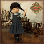 8" Ten Ping Gray-Blue Outfit (HC0088A)