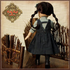 8" Ten Ping Gray-Blue Outfit (HC0088A)