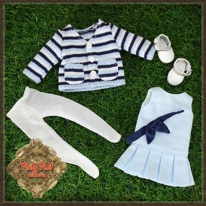8" Ten Ping Light Blue Outfit (HC0091A)