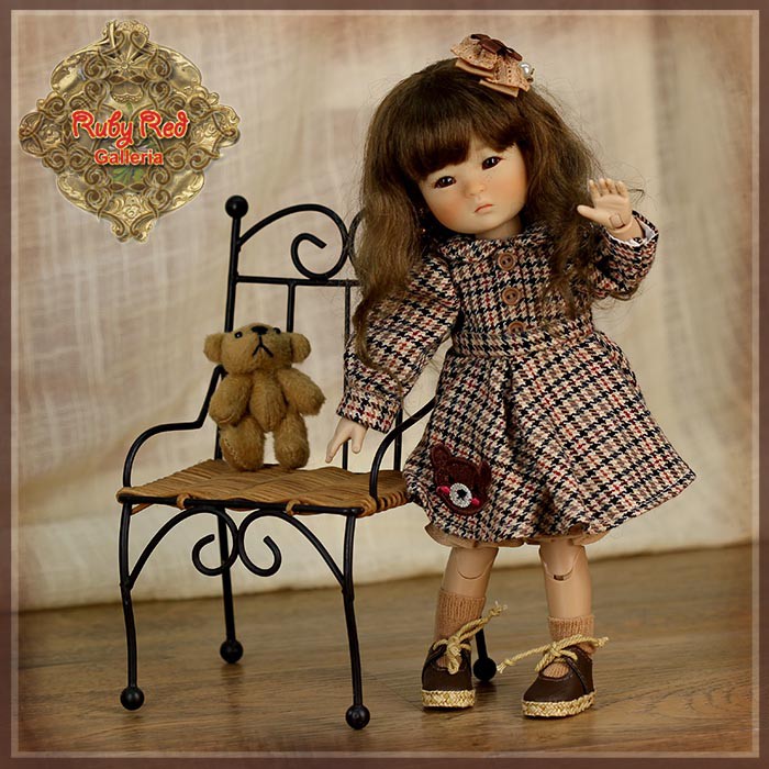 8" Ten Ping Tartan Outfit (HC0094A)