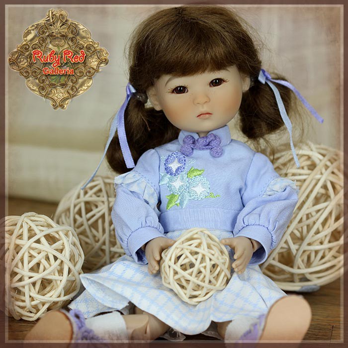 8" Ten Ping Light Purple Chinese Outfit (HC0096A)