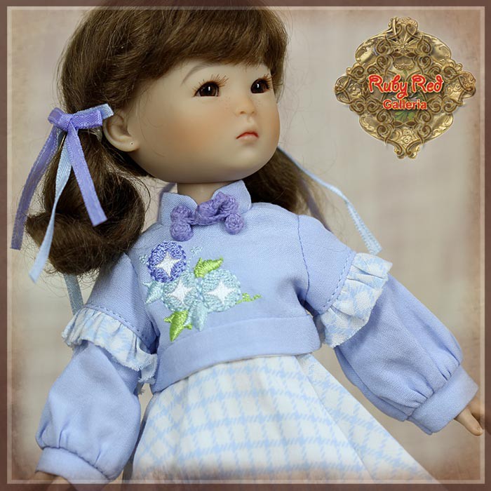 8" Ten Ping Light Purple Chinese Outfit (HC0096A)