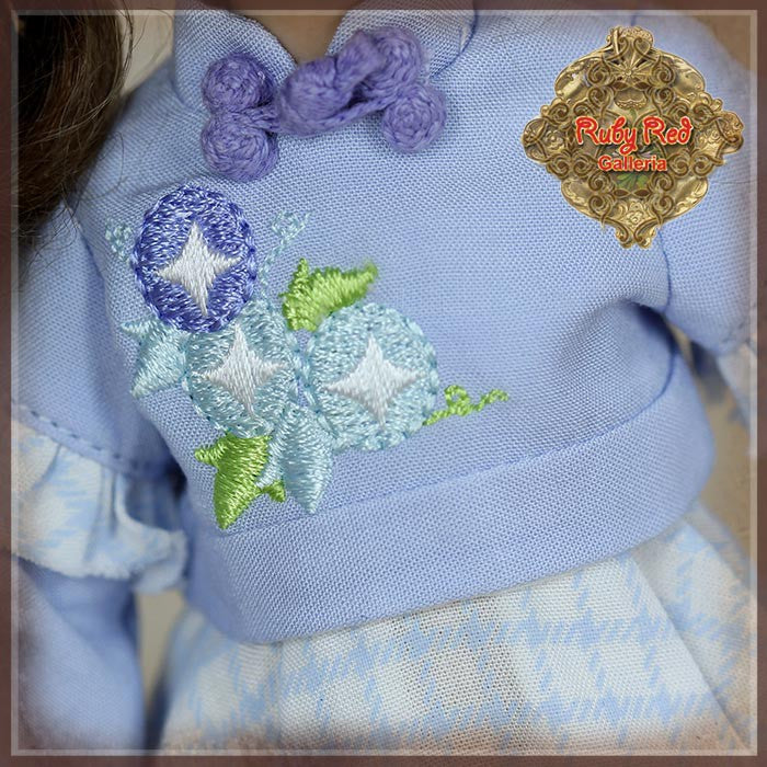 8" Ten Ping Light Purple Chinese Outfit (HC0096A)