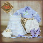 8" Ten Ping Light Purple Chinese Outfit (HC0096A)