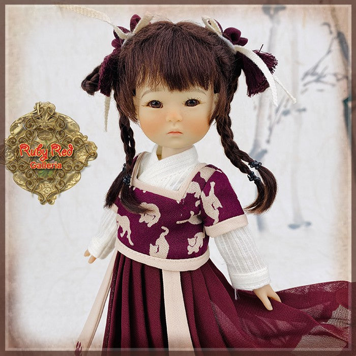 8" Ten Ping Saffron Chinese Outfit (HC0109A)