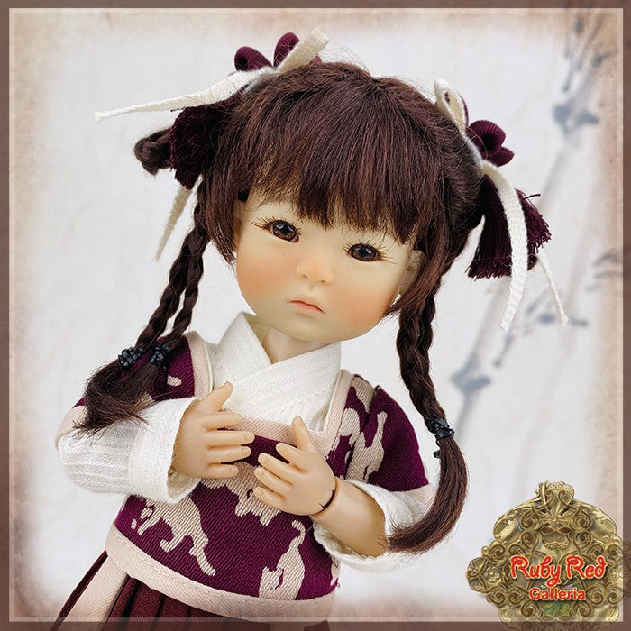 8" Ten Ping Saffron Chinese Outfit (HC0109A)