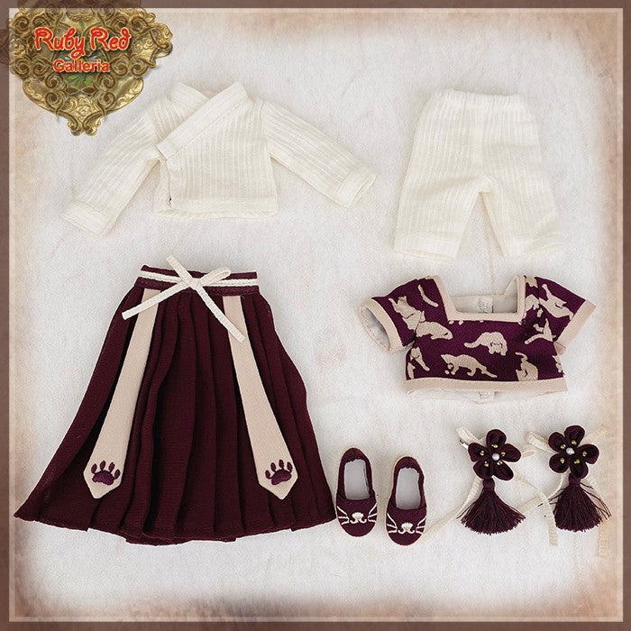 8" Ten Ping Saffron Chinese Outfit (HC0109A)