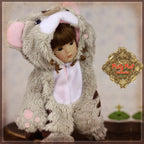 5.5" Yu Ping Grey Tiger Animal Costume (HC0029A)