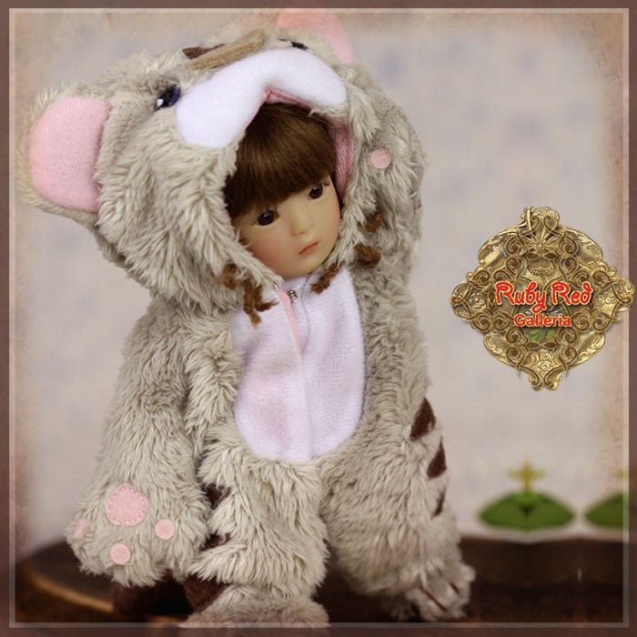 5.5" Yu Ping Grey Tiger Animal Costume (HC0029A)